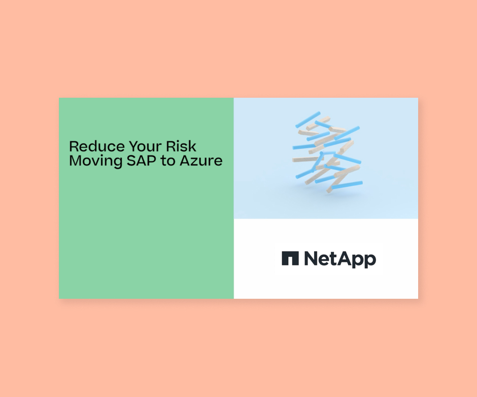 Webセミナー：Reduce your risk moving SAP to Azure