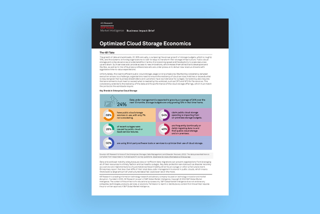 Optimized Cloud Storage Economics